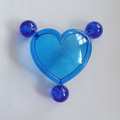 Heart-shaped Three Points Handheld Manual Mini Massager